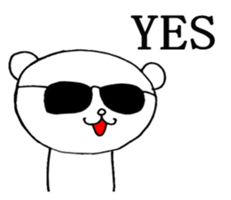 Sticker for exclusive use of YES sticker #10381377