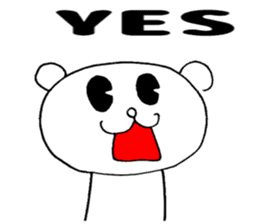 Sticker for exclusive use of YES sticker #10381378
