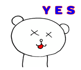 Sticker for exclusive use of YES sticker #10381379