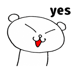 Sticker for exclusive use of YES sticker #10381382