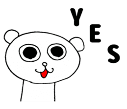 Sticker for exclusive use of YES sticker #10381385