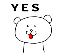Sticker for exclusive use of YES sticker #10381386