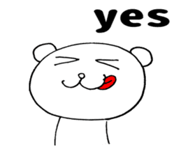 Sticker for exclusive use of YES sticker #10381388