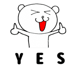 Sticker for exclusive use of YES sticker #10381389