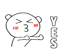 Sticker for exclusive use of YES sticker #10381390