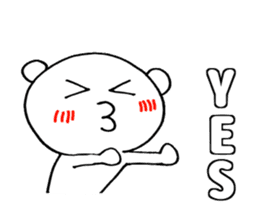 Sticker for exclusive use of YES sticker #10381390