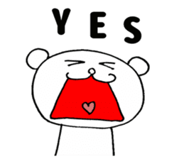 Sticker for exclusive use of YES sticker #10381391