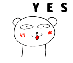 Sticker for exclusive use of YES sticker #10381393