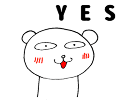 Sticker for exclusive use of YES sticker #10381393