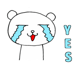 Sticker for exclusive use of YES sticker #10381395