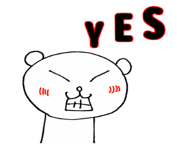 Sticker for exclusive use of YES sticker #10381398