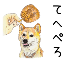 Favorite parts of SHIBAINU 7 sticker #10381560