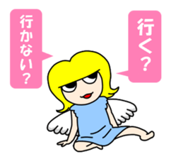 Whisper of the angel 1 sticker #10381642