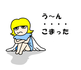 Whisper of the angel 1 sticker #10381664