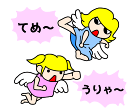 Whisper of the angel 1 sticker #10381671