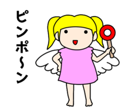 Whisper of the angel 1 sticker #10381672