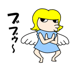 Whisper of the angel 1 sticker #10381673