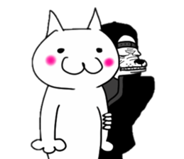 dog men sticker #10382720