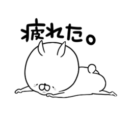 Uppi of the rabbit chapter.4 sticker #10383746