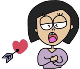 cute freiendes sticker #10384307