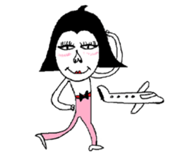 Bad Girl M.I.A (New) sticker #10384439