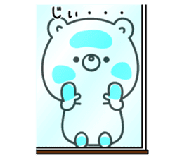 White bear from Kansai sticker #10384492