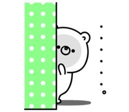 White bear from Kansai sticker #10384493