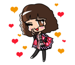 NonNon's daily sticker with hangle sticker #10384864