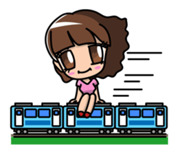 NonNon's daily sticker with hangle sticker #10384868