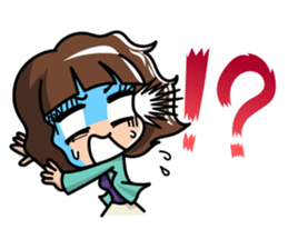 NonNon's daily sticker with hangle sticker #10384878