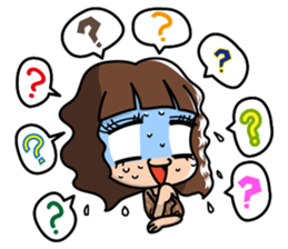 NonNon's daily sticker with hangle sticker #10384884