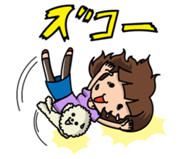 NonNon's daily sticker with hangle sticker #10384901