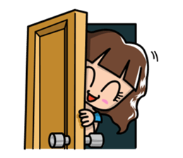 NonNon's daily sticker with hangle sticker #10384902