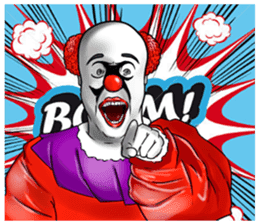 Clown 1 sticker #10385144