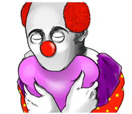 Clown 1 sticker #10385153