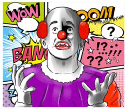 Clown 1 sticker #10385162