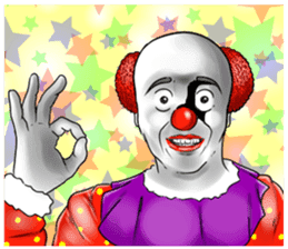 Clown 1 sticker #10385170