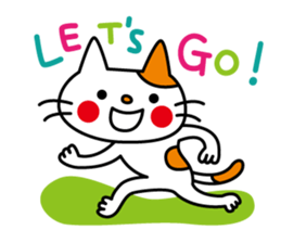 CATS & PEACE -English version- sticker #10385185