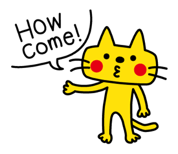 CATS & PEACE -English version- sticker #10385186