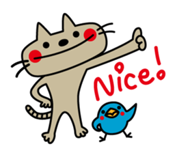 CATS & PEACE -English version- sticker #10385192