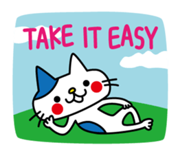CATS & PEACE -English version- sticker #10385193