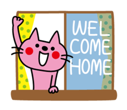 CATS & PEACE -English version- sticker #10385194