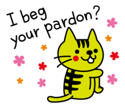 CATS & PEACE -English version- sticker #10385196