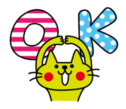 CATS & PEACE -English version- sticker #10385205