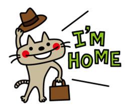 CATS & PEACE -English version- sticker #10385212