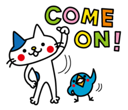 CATS & PEACE -English version- sticker #10385221