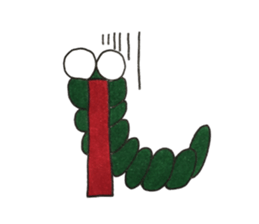 Caterpillar Daily conversation sticker #10385365
