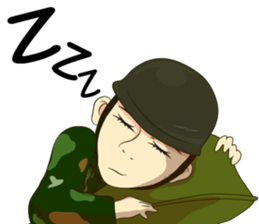 Police/Soldier thailand v.Eng/Isan sticker #10385503