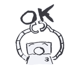 Robot No.3 sticker #10386145