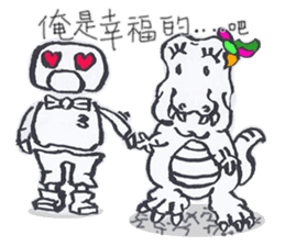 Robot No.3 sticker #10386154